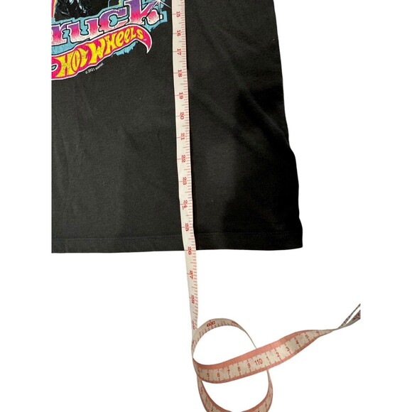 Hot Wheels‎ Monster Truck Gray Graphic T Shirt Adult Size Small Old Navy **hole - Picture 10 of 13